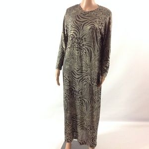 Bendigo Impressions Women's Long Maxi Dress Size S